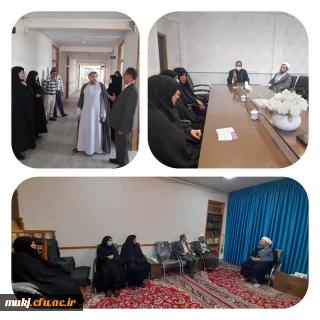 بازدید سرپرست استانی دانشگاه فرهنگیان از مرکز بنت الهدی صدر فردوس