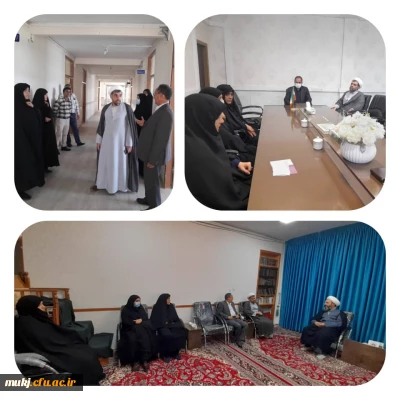 بازدید سرپرست استانی دانشگاه فرهنگیان از مرکز بنت الهدی صدر فردوس