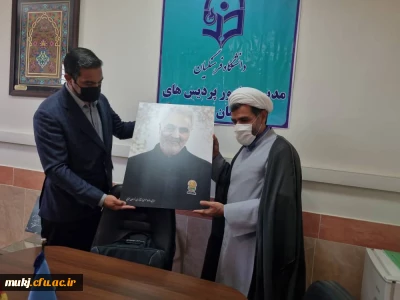 دیدار مشاور استاندار در روابط عمومی استانداری خراسان جنوبی با سرپرست مدیریت امور پردیسهای دانشگاه فرهنگیان 