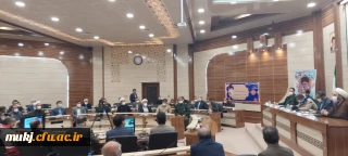 با حضور مسئولین استانی برگزار گردید:

شورای اداری شهرستان فردوس