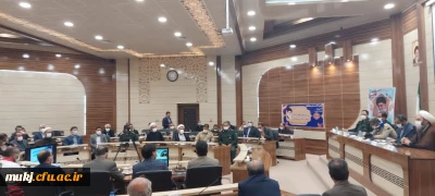 با حضور مسئولین استانی برگزار گردید:

شورای اداری شهرستان فردوس