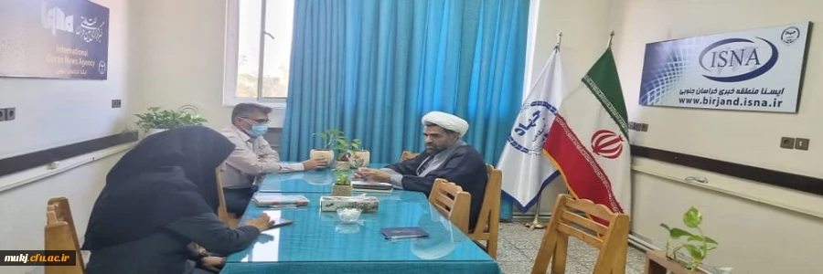 مصاحبه سرپرست استانی دانشگاه و اصحاب رسانه 2