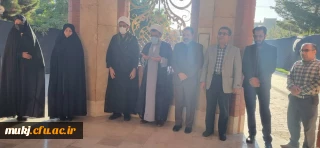به مناسبت آغاز هفته دولت غبارروبی مزار شهدای گمنام با حضور مسئولین دانشگاه وکارکنان