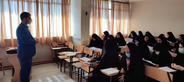 تبیین برنامه های واحد پژوهش دانشگاه فرهنگیان برای دانشجومعلمان مرکز آموزش بنت الهدی صدر فردوس  2