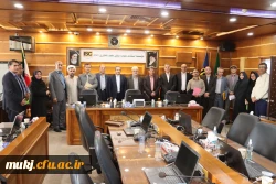 حضور رئیس، دبیرعلمی و دبیراجرایی سومین همایش ملی الهیات در نشست شورای سیاست گذاری همایش های دانش آموزش محتوا pck 4