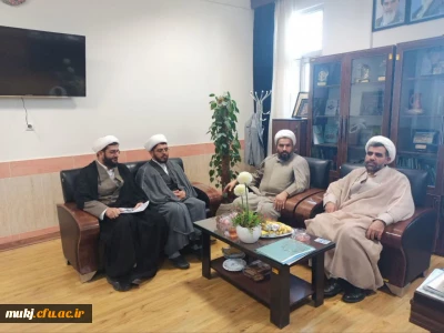 دیدار مدیر بنیاد مهدویت استان با سرپرست پردیس های دانشگاه فرهنگیان خراسان جنوبی

نشست مدیر بنیاد فرهنگی مهدویت استان خراسان جنوبی با سرپرست پردیس های دانشگاه فرهنگیان خراسان جنوبی جهت نشر و ترویج فرهنگ مهدویت در محیط دانشگاه فرهنگیان استان برگزار شد 