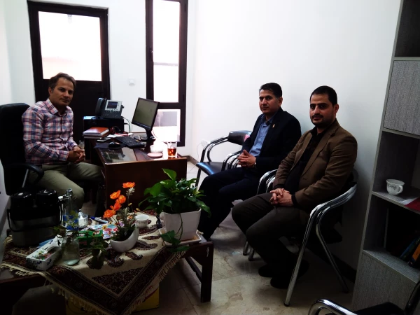 دیدار معاون آموزشی و پژوهش و مسئول پژوهشی دانشگاه با مسئولین دانشکده جغرافیا دانشگاه بیرجند 2
