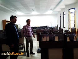 دیدار معاون آموزشی و پژوهش و مسئول پژوهشی دانشگاه با مسئولین دانشکده جغرافیا دانشگاه بیرجند 3