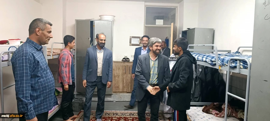 بازدید نماینده نهاد ریاست جمهوری از پردیس شهید باهنر دانشگاه فرهنگیان خراسان جنوبی 2