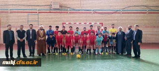 حضور سرپرست و معاونین پردیس های دانشگاه فرهنگیان خراسان جنوبی در جمع ورزشکاران پردیس شهید باهنر بیرجند