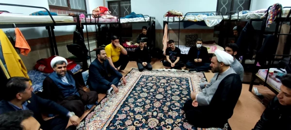 بازدید مشاور ریاست دانشگاه فرهنگیان کشور از خوابگاه دانشجویی دانشگاه  فرهنگیان خراسان جنوبی 2