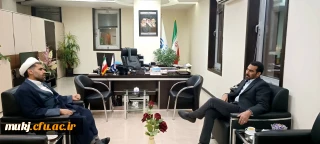 دیدار سرپرست دانشگاه فرهنگیان خراسان جنوبی با معاون توسعه مدیریت و منابع استانداری استان