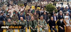 حضور سرپرست دانشگاه فرهنگیان خراسان جنوبی و کارکنان در طلیعه دهه فجر چهل و چهارم 2