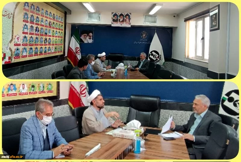 دیدار سرپرست مدیریت امور پردیس های دانشگاه فرهنگیان خراسان جنوبی با دبیر شورای هماهنگی مبارزه با مواد مخدر استان  2