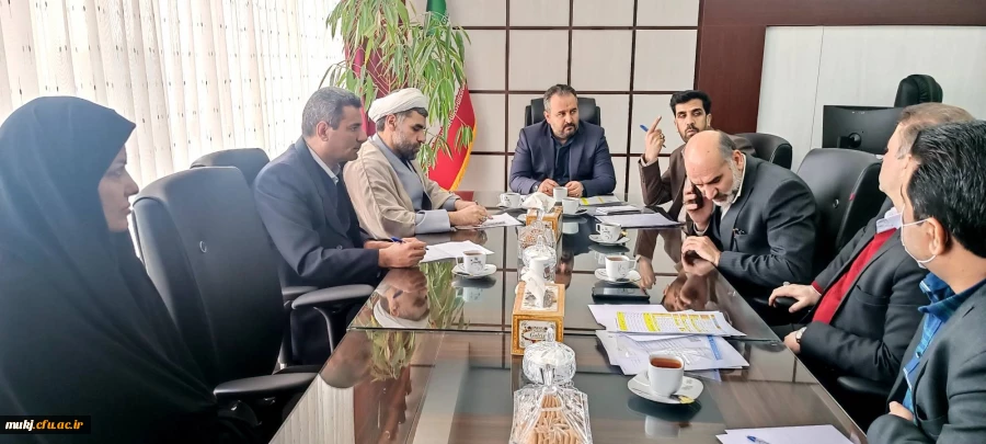 دیدار سرپرست پردیس های دانشگاه فرهنگیان خراسان جنوبی با رئیس سازمان برنامه و بودجه استان 2