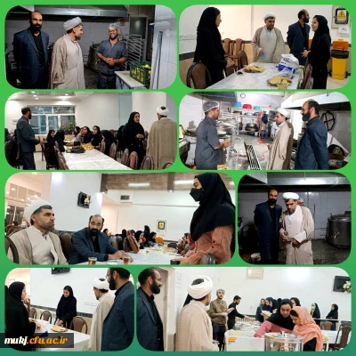 بازدید سرزده سرپرست مدیریت امور پردیس های دانشگاه فرهنگیان خراسان جنوبی از سلف و سرویس پردیس امام سجاد(علیه السلام) بیرجند