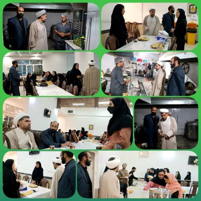 بازدید سرزده سرپرست مدیریت امور پردیس های دانشگاه فرهنگیان خراسان جنوبی از سلف و سرویس پردیس امام سجاد(علیه السلام) بیرجند 2