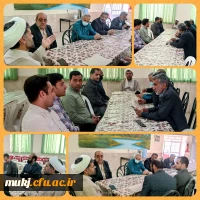 دیدار سرپرست مدیریت امور پردیس های دانشگاه فرهنگیان خراسان جنوبی با کارکنان ساختمان شماره دو پردیس شهید باهنر (قاین) 2