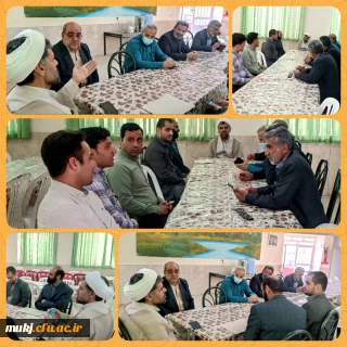 دیدار سرپرست مدیریت امور پردیس های دانشگاه فرهنگیان خراسان جنوبی با کارکنان ساختمان شماره دو پردیس شهید باهنر (قاین)