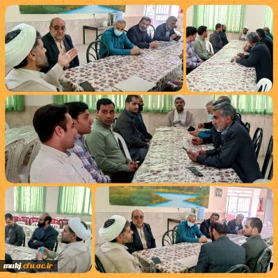 دیدار سرپرست مدیریت امور پردیس های دانشگاه فرهنگیان خراسان جنوبی با کارکنان ساختمان شماره دو پردیس شهید باهنر (قاین)