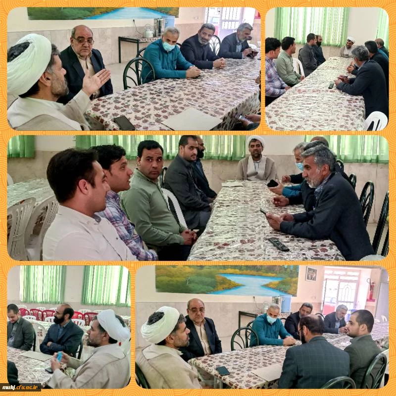 دیدار سرپرست مدیریت امور پردیس های دانشگاه فرهنگیان خراسان جنوبی با کارکنان ساختمان شماره دو پردیس شهید باهنر (قاین) 2