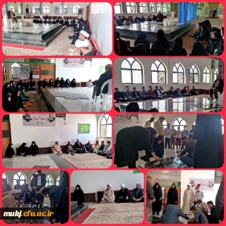 برگزاری ضیافت شهدا دانشجو معلمان دانشگاه فرهنگیان خراسان جنوبی در مزار شهدا و امامزادگان باقریه بیرجند
