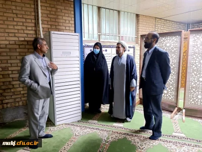 بازدید و دیدار سرپرست مدیریت امور پردیس های دانشگاه فرهنگیان خراسان جنوبی از خوابگاه های پردیس امام سجاد (ع) بیرجند