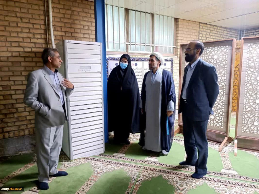 بازدید و دیدار سرپرست مدیریت امور پردیس های دانشگاه فرهنگیان خراسان جنوبی از خوابگاه های پردیس امام سجاد (ع) بیرجند 2