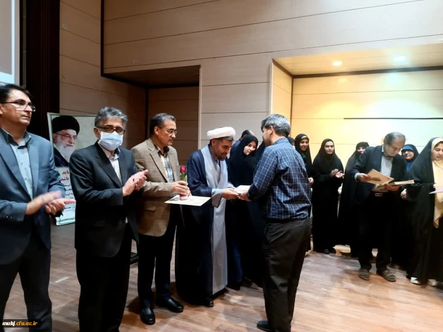 مراسم گرامیداشت روز معلم با حضور سرپرست مدیریت امور پردیس های دانشگاه فرهنگیان خراسان جنوبی در مرکز آموزش عالی بنت الهدی صدر فردوس 2