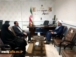 دیدار سرپرست مدیریت امور پردیس های دانشگاه فرهنگیان خراسان جنوبی با مهندس روشن فرماندار فردوس 2