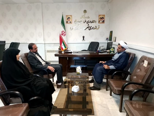 دیدار سرپرست مدیریت امور پردیس های دانشگاه فرهنگیان خراسان جنوبی با مهندس روشن فرماندار فردوس 2