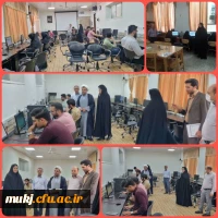 بازدید سرپرست مدیریت امور پردیس های دانشگاه فرهنگیان خراسان جنوبی به همراه سرپرست پردیس امام سجاد علیه السلام و معاونین پردیس های استان از محل برگزار آزمون سی و سومین جشنواره قرآن و عترت در دانشگاه فرهنگیان خراسان جنوبی 2