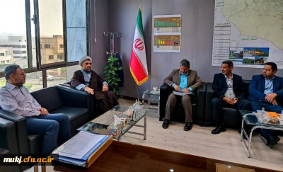 دیدار سرپرست پردیس های دانشگاه فرهنگیان خراسان جنوبی با مدیر کل نوسازی تجهیز و توسعه مدارس استان 