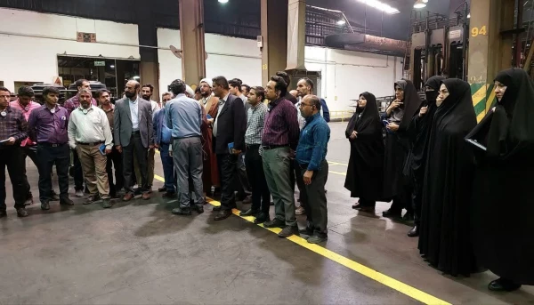 بازدید سرپرست، معاونین، کارکنان و جمعی از دانشجویان دانشگاه فرهنگیان خراسان جنوبی از شرکت کویر تایر 4