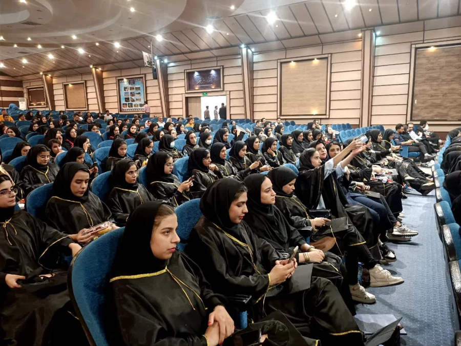 جشن دانش آموختگی 455 دانشجو معلم دردانشگاه فرهنگیان خراسان جنوبی برگزار شد 6