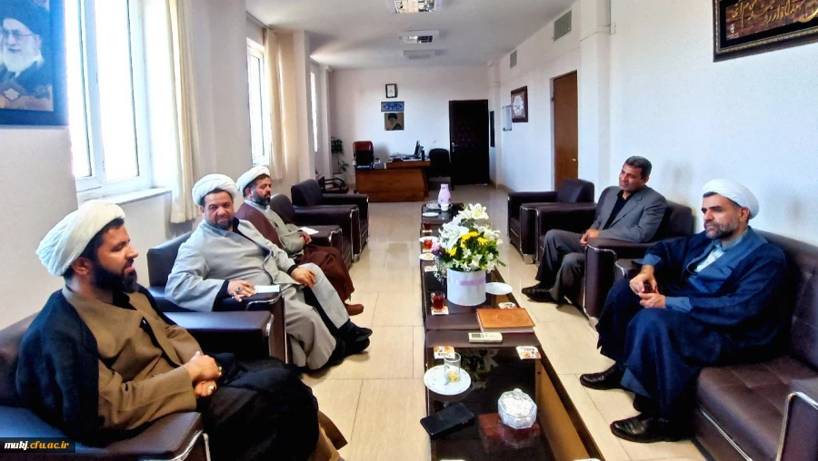دیدار رئیس امور دانشگاه فرهنگیان خراسان جنوبی با مدیر کل سازمان تبلیغات اسلامی استان 2