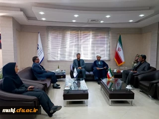 دیدار رئیس امور پردیس های دانشگاه فرهنگیان خراسان جنوبی با مدیر کل اقتصاد و دارایی استان 

