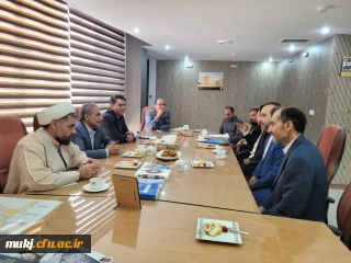 دیدار مدیریت امور پردیس های دانشگاه فرهنگیان خراسان جنوبی با رئیس دانشگاه حکیم سبزواری