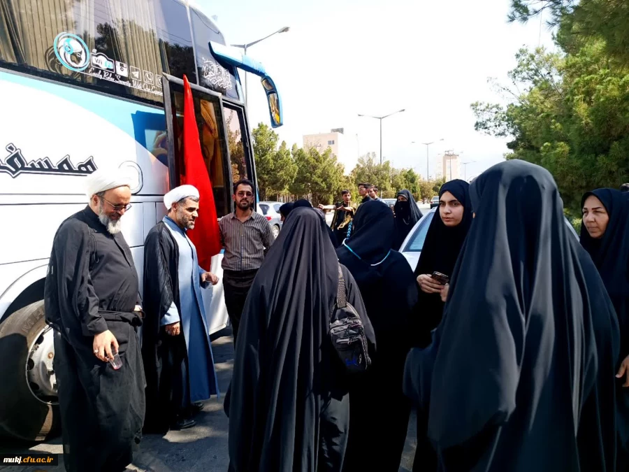 دانشجو معلمان دانشگاه فرهنگیان خراسان جنوبی به خیل عظیم زائران اربعین حسینی پیوستند 2
