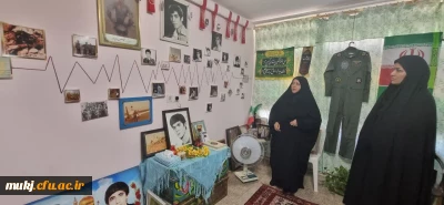 بازدید رئیس پردیس امام سجاد علیه السلام بیرجند و جمعی از کارکنان دانشگاه فرهنگیان استان از محل موزه خلبان شهید رئوفی فرد
