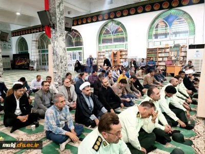 حضور رئیس امور پردیس های دانشگاه فرهنگیان خراسان جنوبی و معاونین در مراسم گرامیداشت شهدای دولت