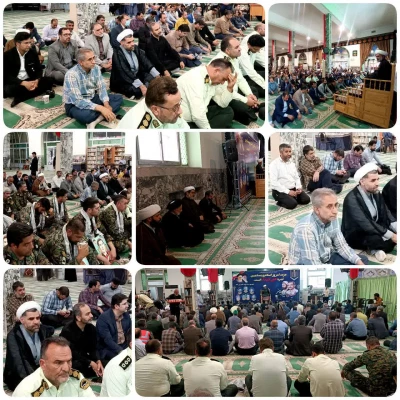 حضور رئیس امور پردیس های دانشگاه فرهنگیان خراسان جنوبی و معاونین در مراسم گرامیداشت شهدای دولت 4