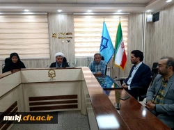 برگزاری آئین تکریم و معارفه معاون آموزشی، پژوهشی و فرهنگی پردیس امام سجاد علیه السلام بیرجند  3