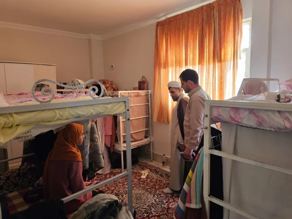 بازدید رئیس امور پردیس های دانشگاه فرهنگیان خراسان جنوبی از خوابگاه عفت پردیس امام سجاد(ع) بیرجند  2
