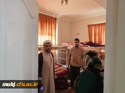 بازدید رئیس امور پردیس های دانشگاه فرهنگیان خراسان جنوبی از خوابگاه عفت پردیس امام سجاد(ع) بیرجند  2