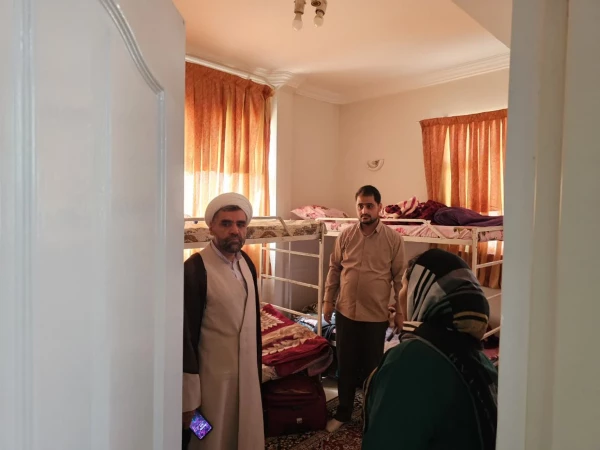 بازدید رئیس امور پردیس های دانشگاه فرهنگیان خراسان جنوبی از خوابگاه عفت پردیس امام سجاد(ع) بیرجند  2