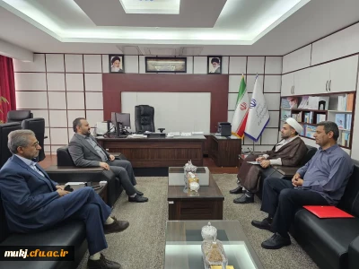 دیدار رئیس امور پردیس های دانشگاه فرهنگیان خراسان جنوبی با رئیس سازمان برنامه و بودجه استان