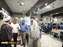 بازدید رئیس امور پردیس های دانشگاه فرهنگیان از سلف سرویس پردیس شهید باهنر بیرجند 2