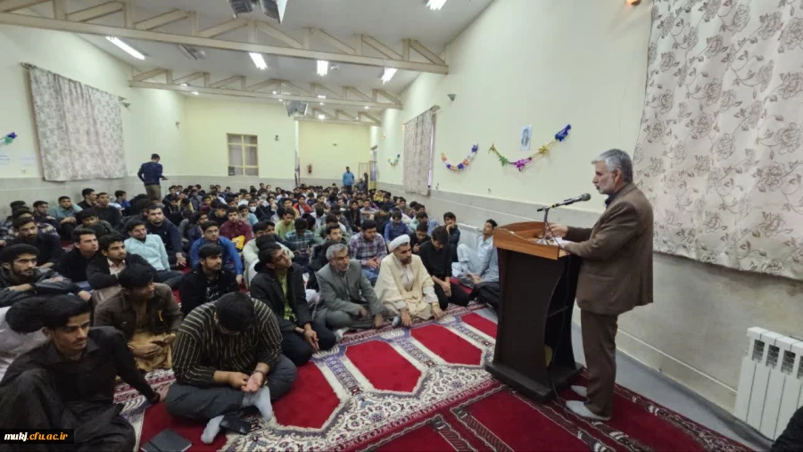 برگزاری مراسم بزرگداشت روز دانشجو در مرکز آموزش شهید مدرس قاین  2