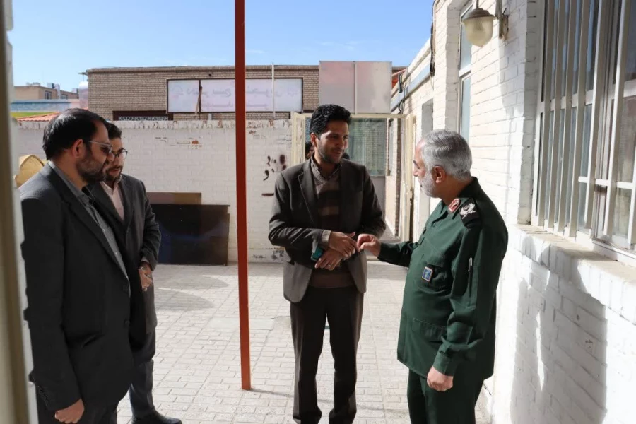 دیدار سردار مهدوی با دانشجویان دانشگاه فرهنگیان خراسان جنوبی / حوزه بسیج دانشجویی دانشگاه فرهنگیان استان خراسان جنوبی افتتاح شد  3